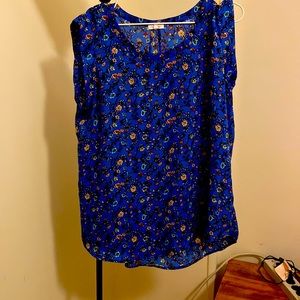 Pleione XL blouse, floral